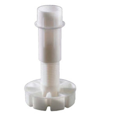 Hettich brand - 100mm Plastic Leg - White