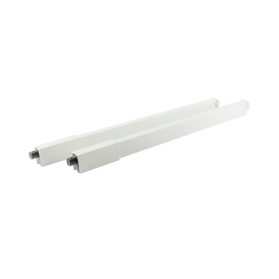 DragonPro/Smooth Knock-In Square Gallery Rail Set (White)