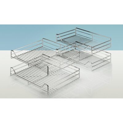 Clip on Basket & Clips to Suit Moving Corner Unit