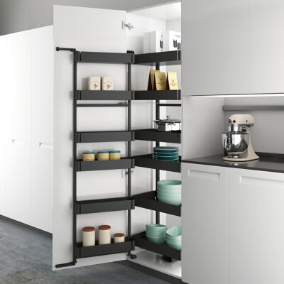 Iseo 200 Pull Out Frame Set (Anthracite)