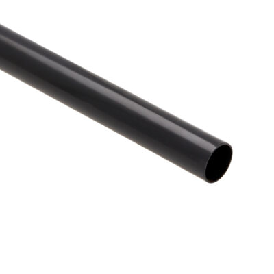 Tubing Round – 25mm – 3.6m (Black)