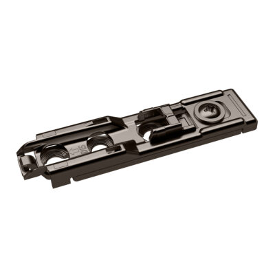 Direct Height Adjustment - Linear Mounting Plate (Screw On) (Obsidian Black)