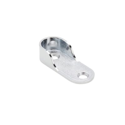 End Flange Oval (Polished Chrome)