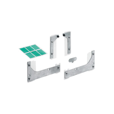 SlideLine M Upgrade set for glue mounted glass doors